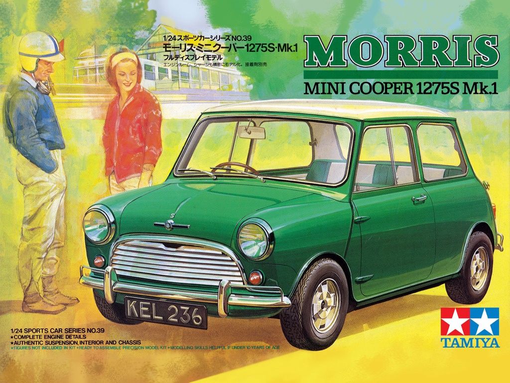 Tamiya 1/24 Morris Mini Cooper 1275S Mk.I 24039