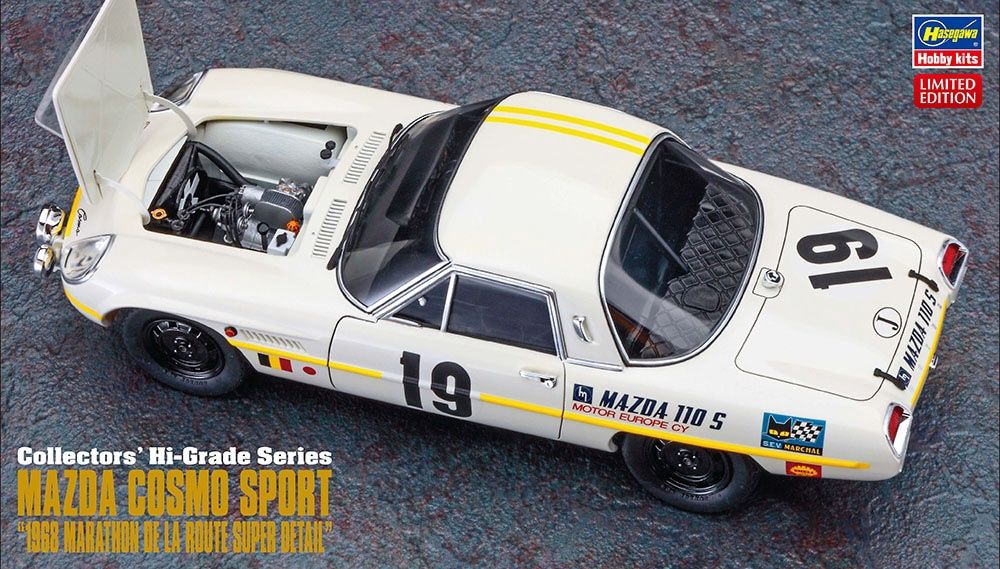 Hasegawa 1/24 Mazda Cosmo Sport 1968 Marathon de la Route Super Detail 51050