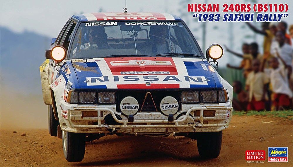 Hasegawa 1/24 Nissan 240RS (BS110) "1983 Safari Rally" 20792