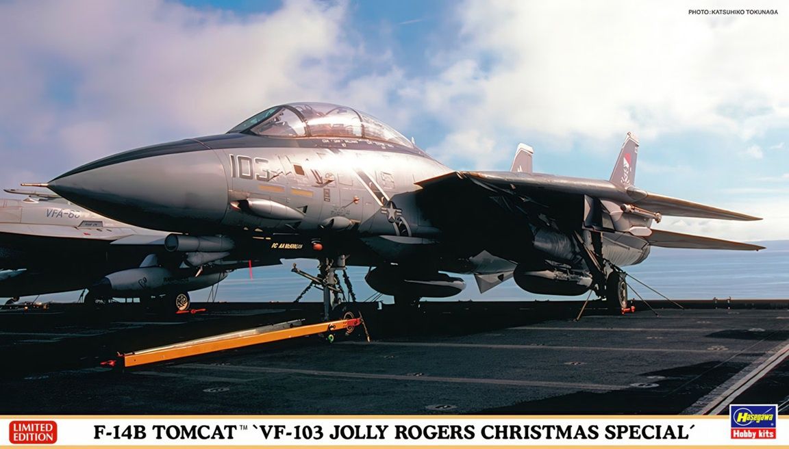 Hasegawa 1/72 F-14B Tomcat `VF-103 Jolly Rogers Christmas Special´ 02391