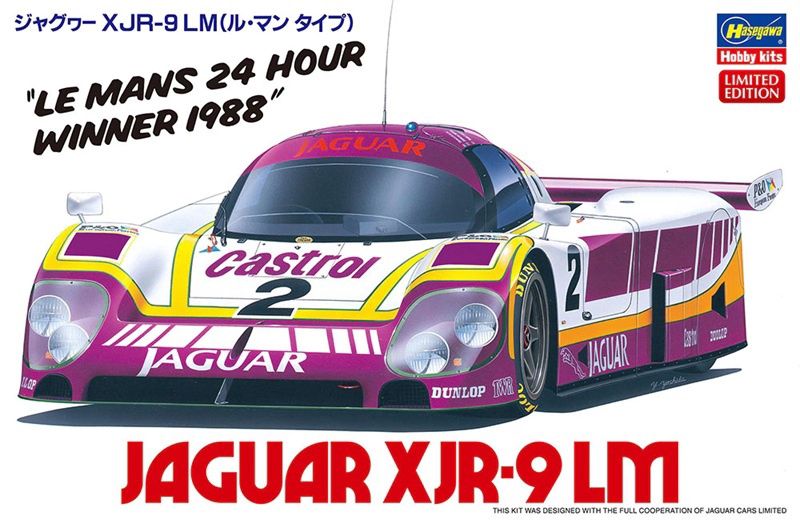 Hasegawa 1/24 Jaguar XJR-9 LM "Le Mans 24 Hour Winner 1988" 20654