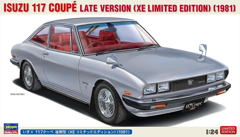 Hasegawa 1/24 Isuzu 117 Coupé Late Version (XE Limited Edition) (1981) 20790