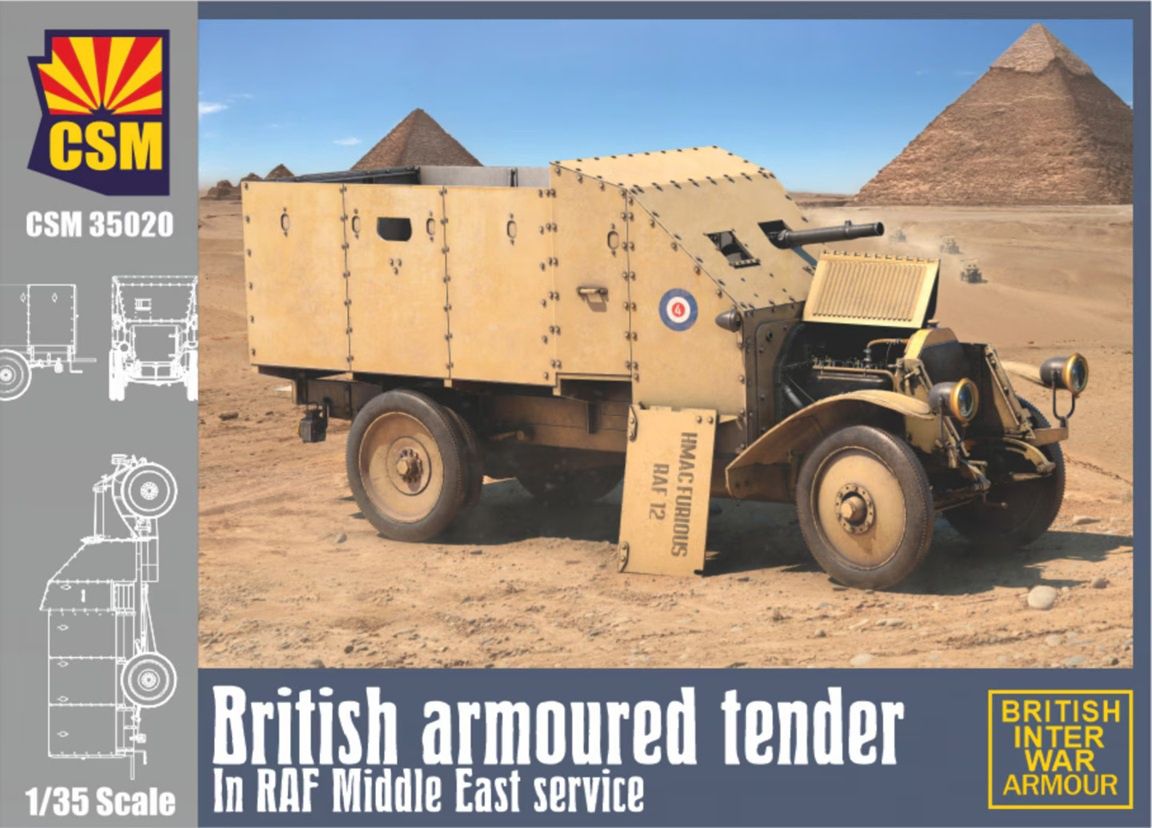 Copper State 1/35 British Armoured Tender in RAF Middle East service 35020