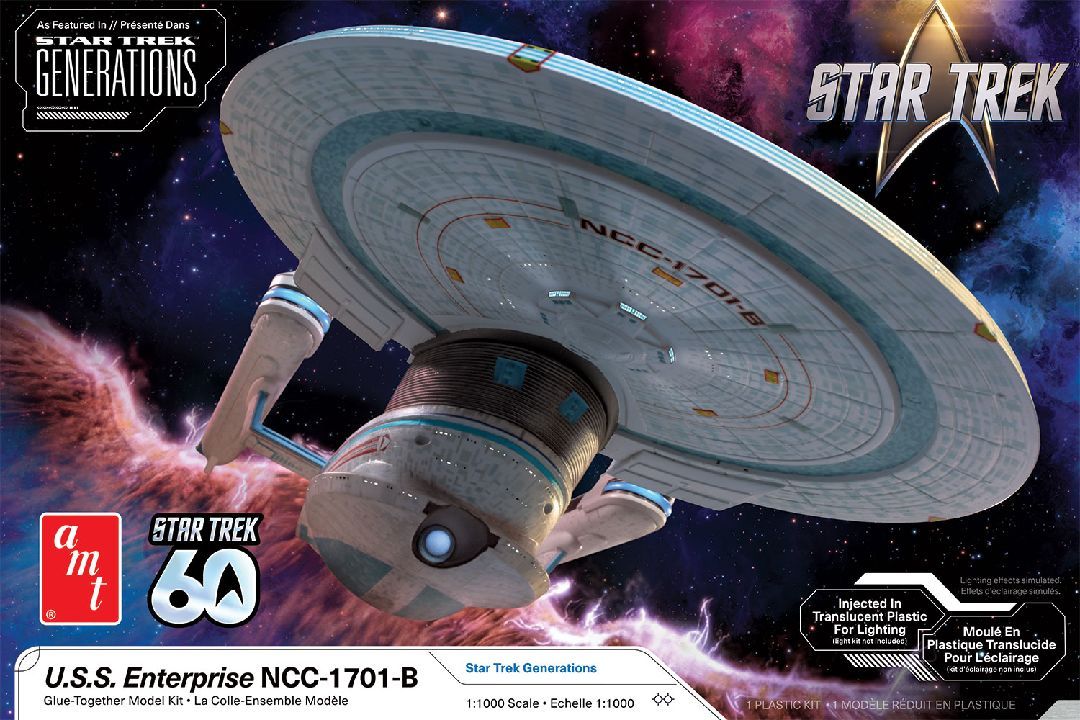 AMT 1/1000 USS Enterprise NCC-1701-B 1560