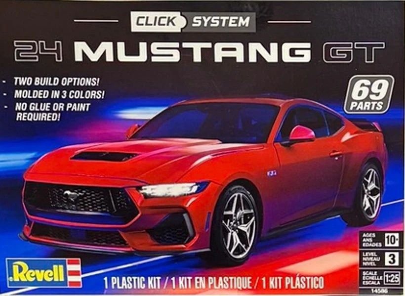Revell 1/25 2024 Mustang GT (Snap) 14586