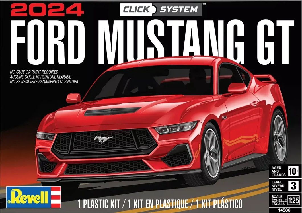 Revell 1/25 2024 Mustang GT (Snap) 14586