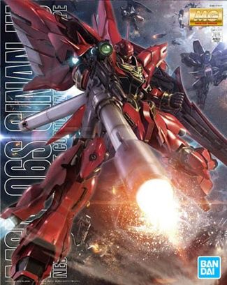 Bandai 1/100 MG MSN-06S Sinanju Neo Zeon Mobile Suit Customized for New Type 5061609