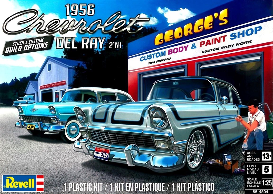 Revell 1/25 1956 Chevrolet Del Ray 85-4504