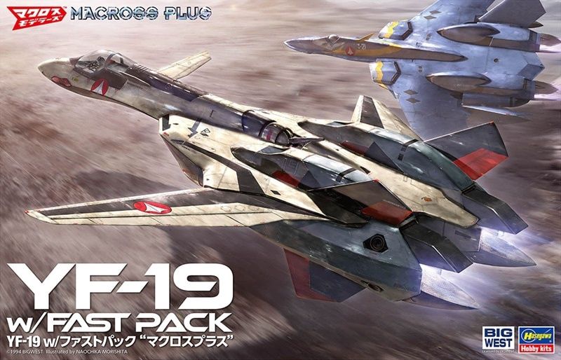 Hasegawa 1/48 YF-19 w/Fast Pack "Macross Plus" 65888