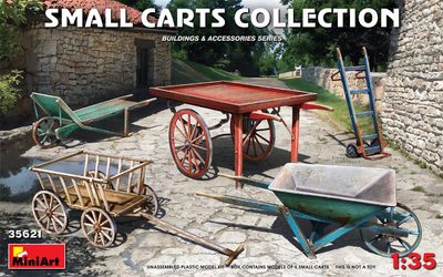 MiniArt 1/35 Small Carts Collection 35621