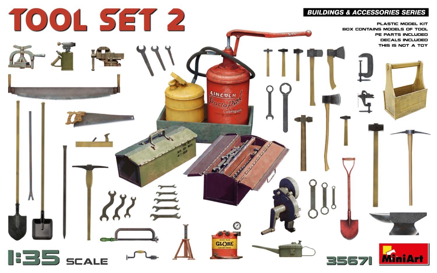 MiniArt 1/35 Tool Set #2 35671