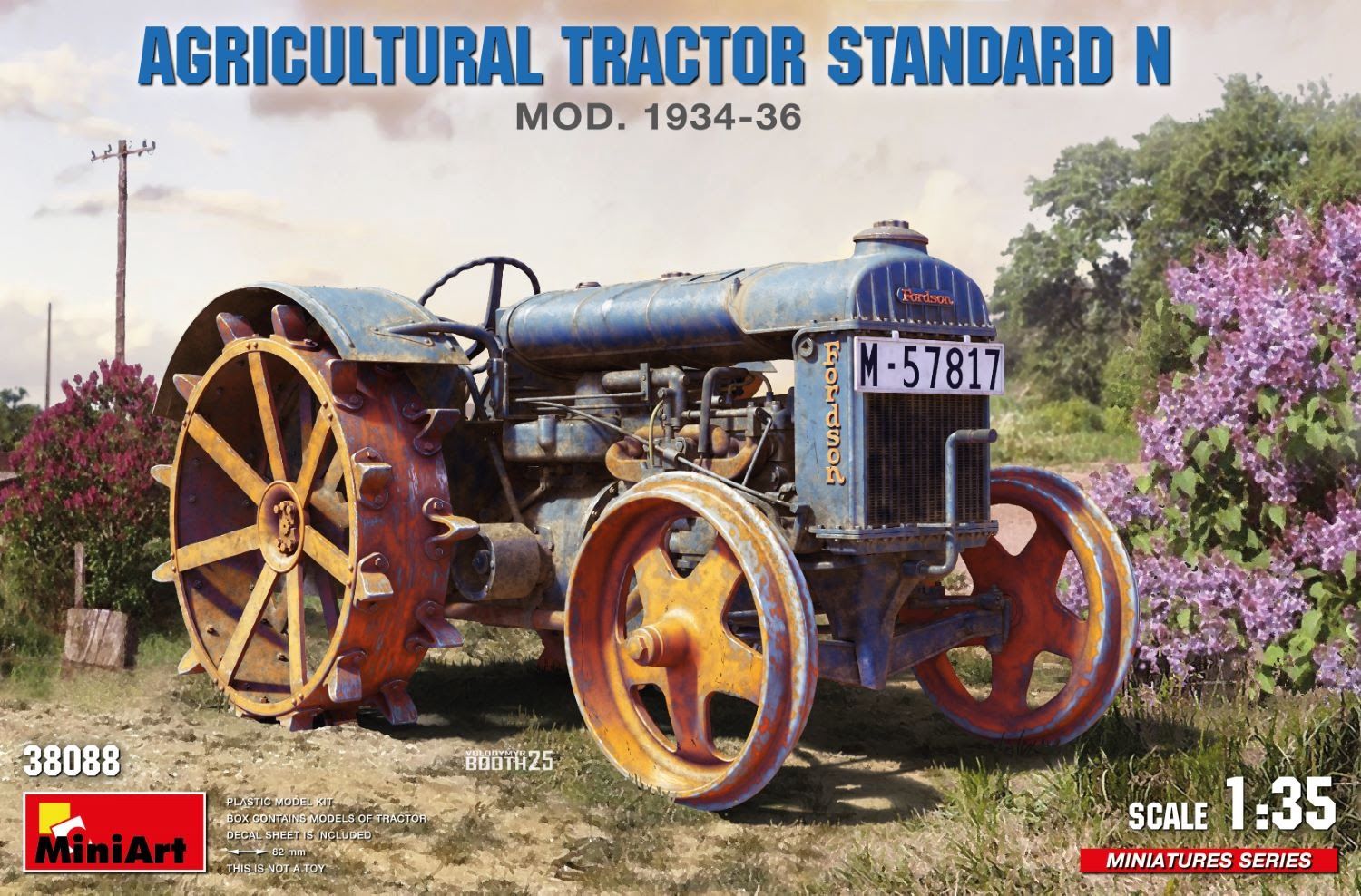 MiniArt 1/35 Agricultural Tractor Standard N Mod. 1934–36 38088