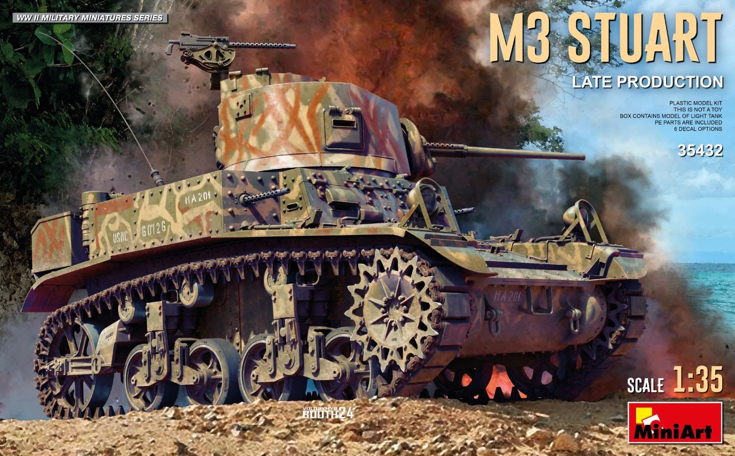 MiniArt 1/35 M3 Stuart Late Production 35432