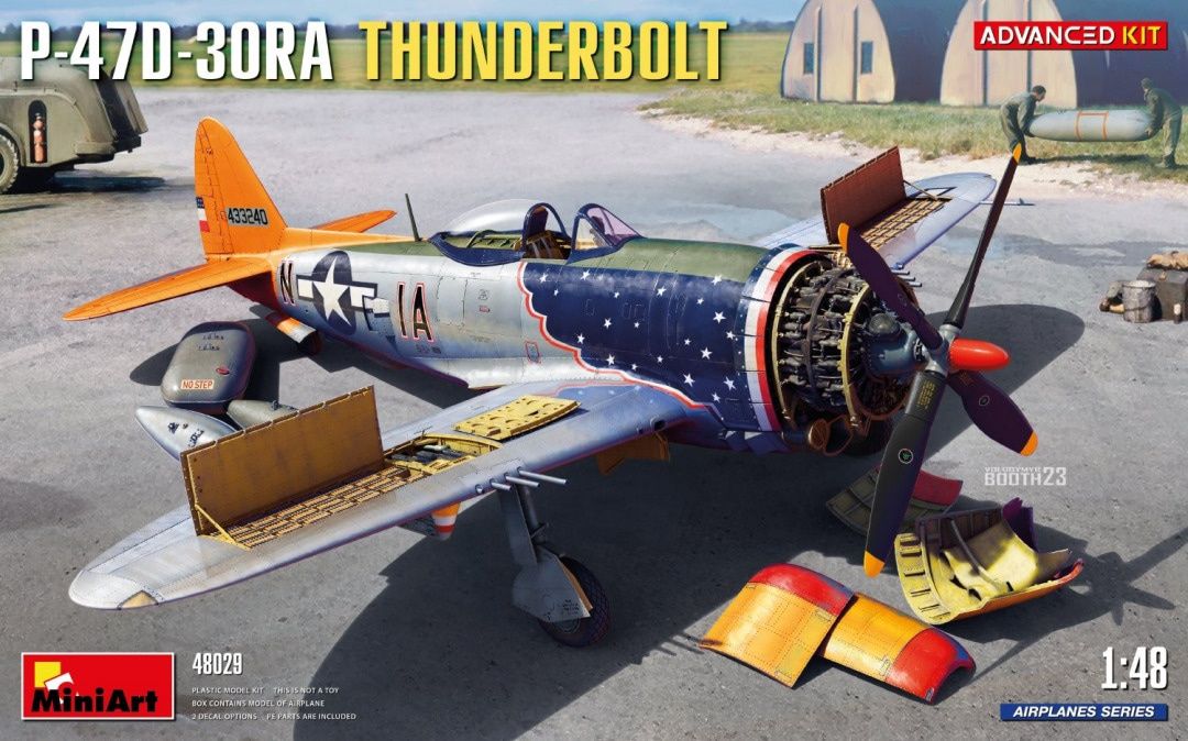 MiniArt 1/48 P-47D-30RA Thunderbolt Advanced Kit 48029
