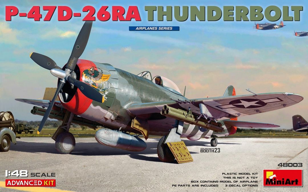 MiniArt 1/48 P-47D-26RA Thunderbolt Advanced Kit 48003