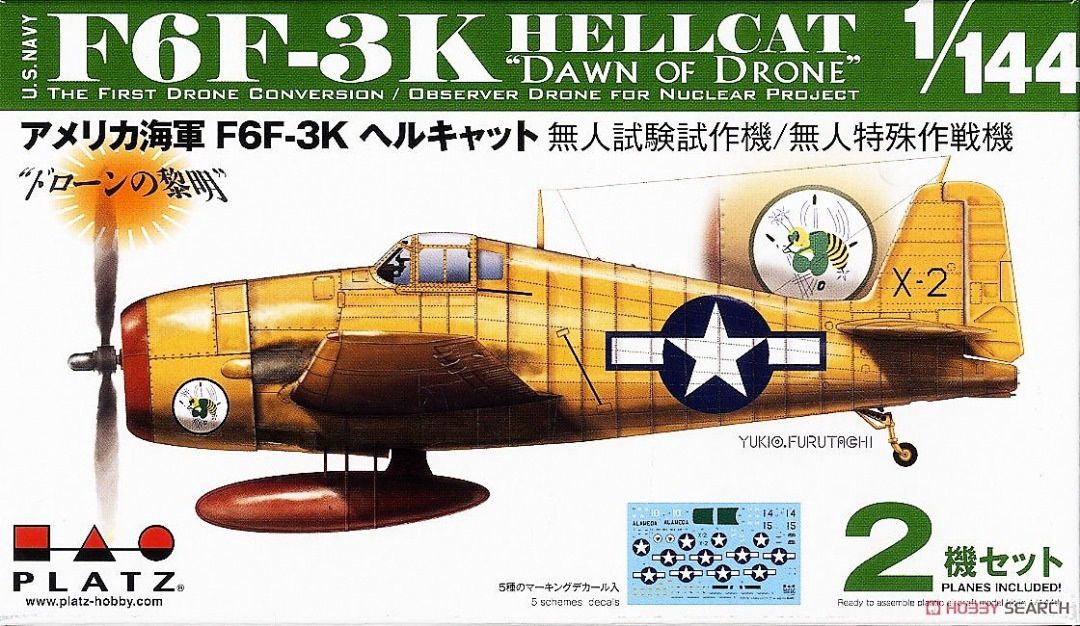 Platz 1/144 F6F-3K Hellcat “Dawn of Drone” PDR-22
