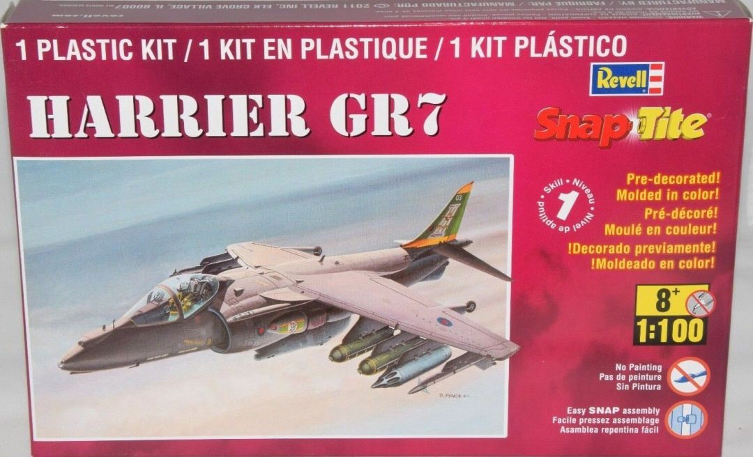 Revell 1/100 Harrier GR.7 SnapTite 85-1372