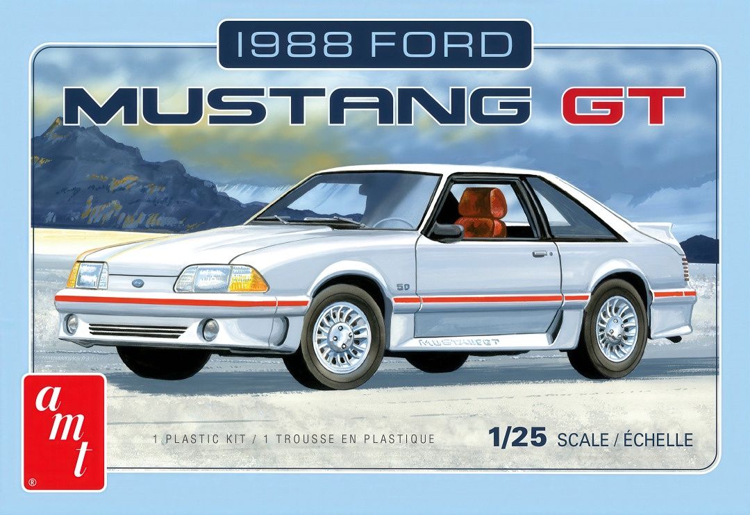 AMT 1/25 1988 Ford Mustang GT 1216