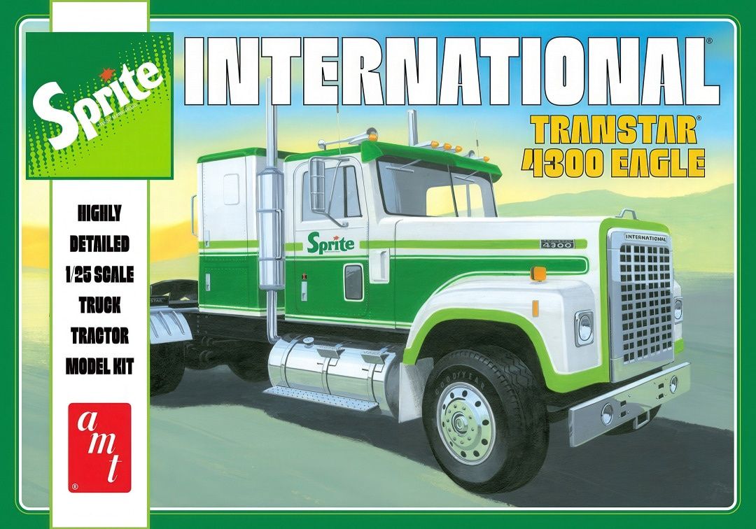 AMT 1/25 International Transtar 4300 Eagle Sprite Tractor Cab 1394