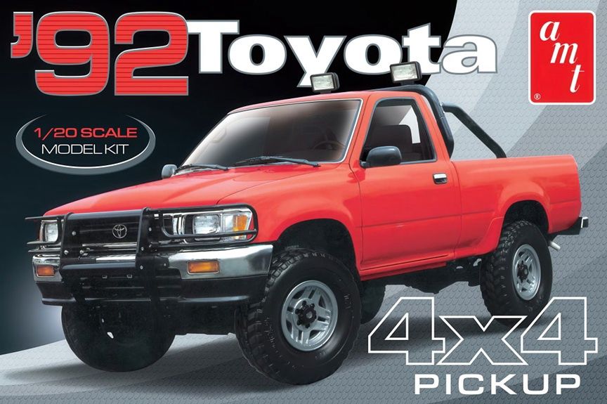 AMT 1/25 1992 Toyota 4 x 4 Pickup 1425