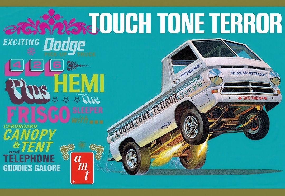 AMT 1/25 1966 Dodge A100 Pickup “Touch Tone Terror” 1389