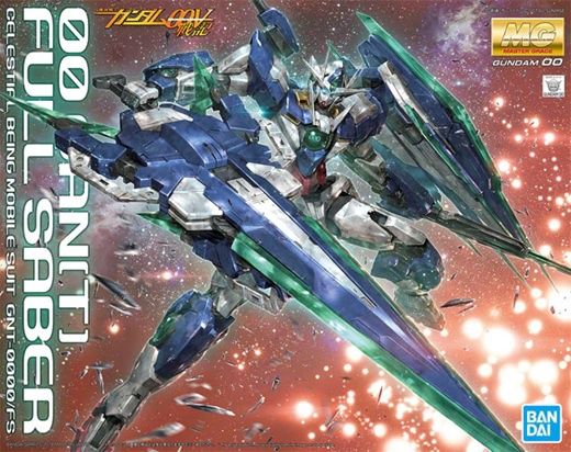 Bandai 1/100 MG #205 00 QAN[T] Full Saber Celestal Being Mobile Suit GNT-0000/FS 5055328
