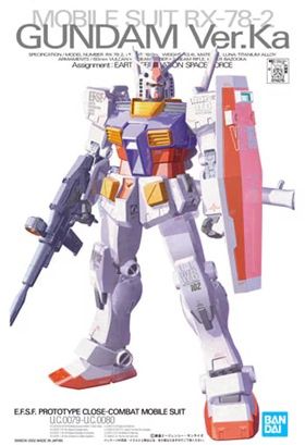 Bandai 1/100 MG #057 RX-78-2 Gundam Ver.Ka E.F.S.F Prototype Close-Combat Mobile Suit 5063537