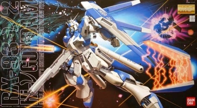 Bandai 1/100 MG #095 RX-93-ν2 Hi-ν Gundam E.F.S.F. Amuro Ray's Customize Mobile Suit for New Type 5067233