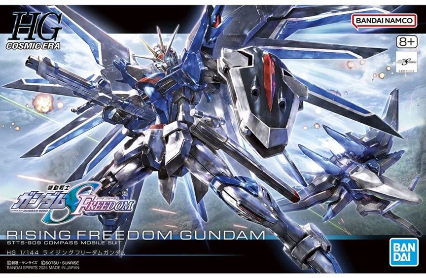 Bandai  HGCE #243 Rising Freedom Gundam STTS-909 Compass Mobile Suit 5066284