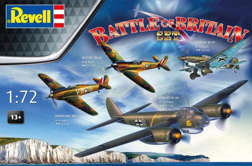 Revell Germany 1/72 Battle of Britain Set 03766