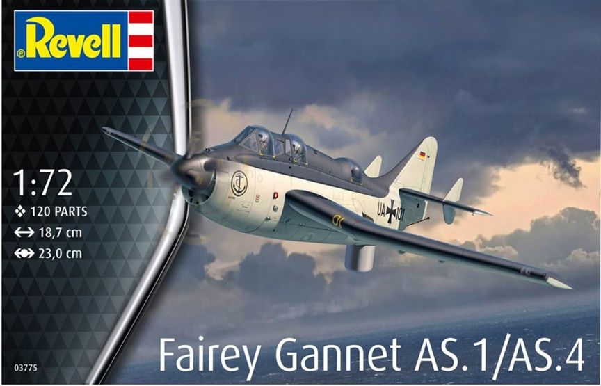 Revell Germany 1/72 Fairey Gannet AS.1/AS.4 03775