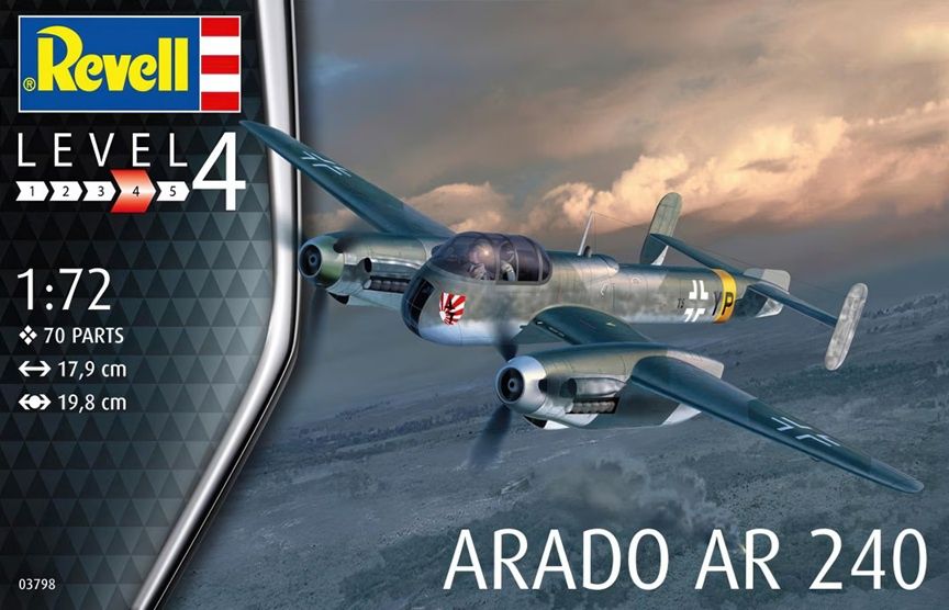 Revell Germany 1/72 Arado Ar 240 03798