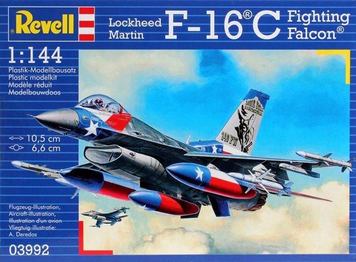 Revell Germany 1/144 Lockheed Martin F-16C Fighting Falcon 03992