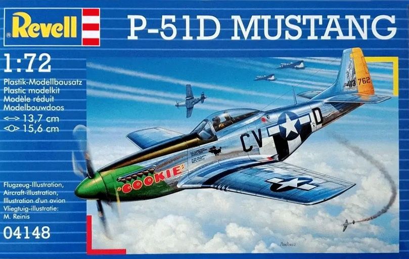 Revell Germany 1/72 P-51D Mustang 04148