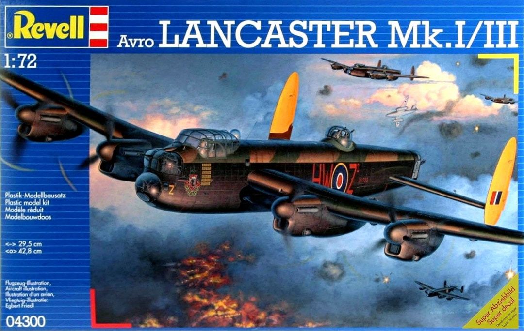 Revell Germany 1/72 Avro Lancaster Mk.I/III 04300
