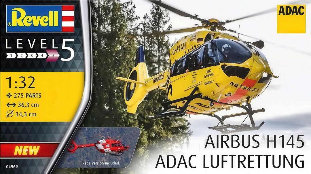 Revell Germany 1/32 Airbus H145 ADAC Luftrettung 04969