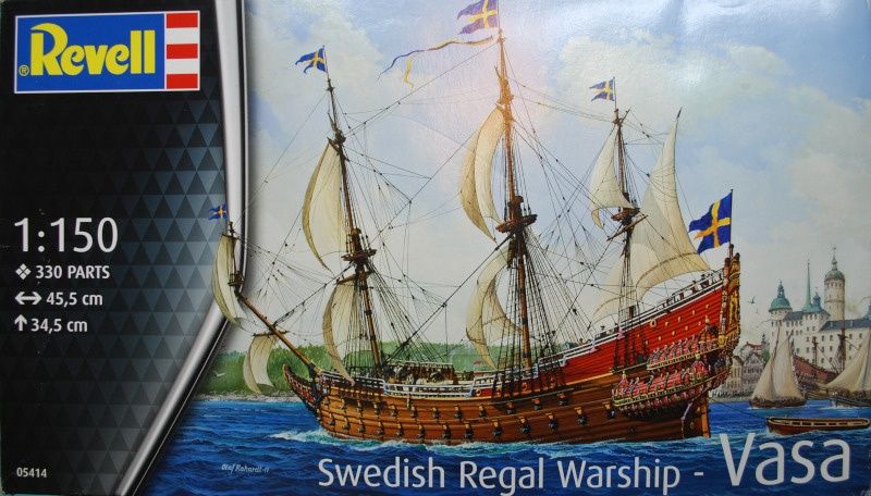 Revell Germany 1/150 Swedish Regal Ship Vasa 05414
