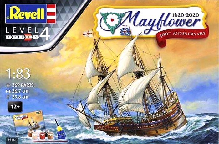 Revell Germany 1/83 Mayflower 400th Anniversary 1620-2020 05684