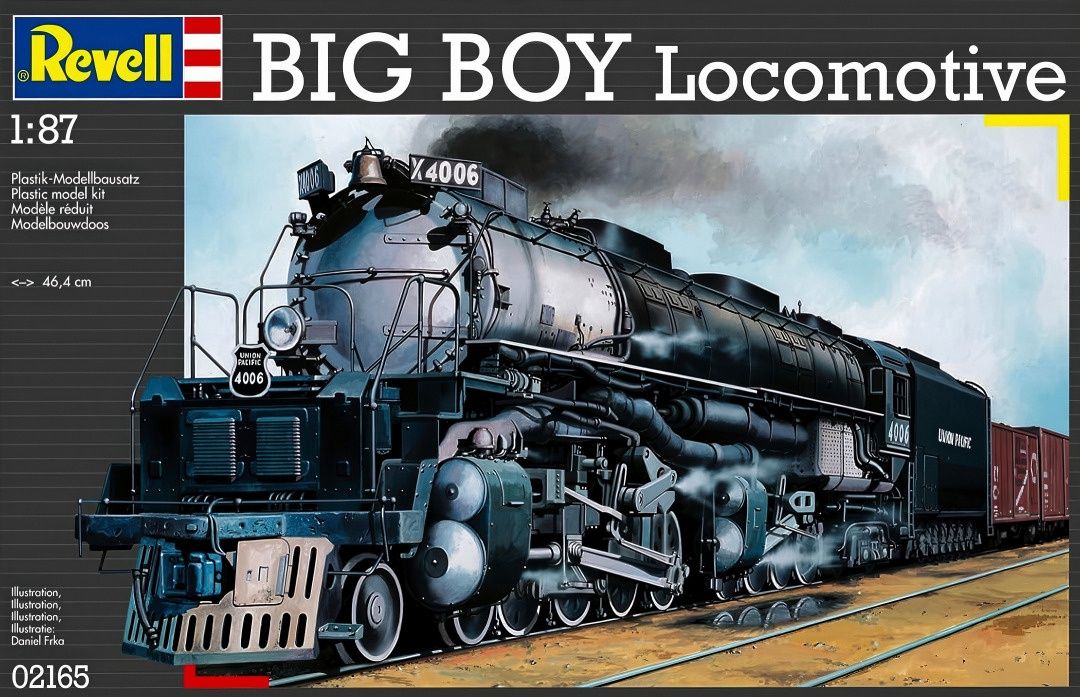 Revell Germany 1/87 Big Boy Locomotive 02165