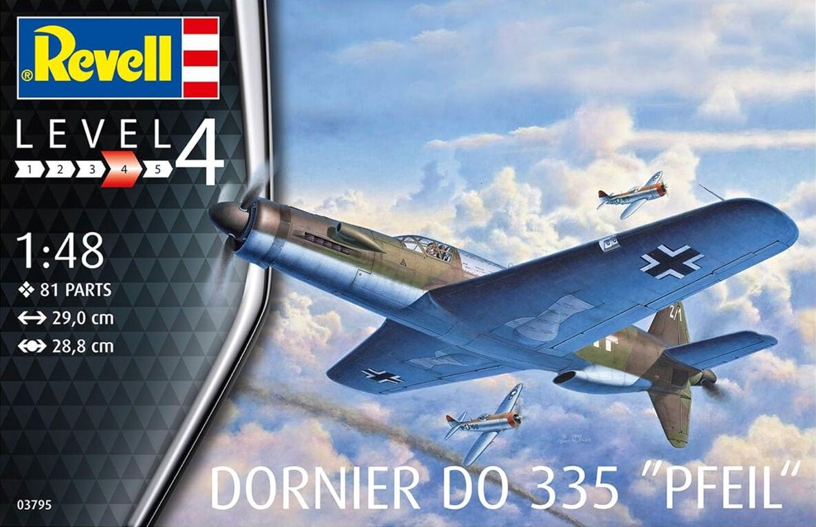 Revell Germany 1/48 Dornier Do 335 "Pfeil" 03795