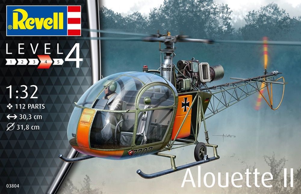 Revell Germany 1/32 Alouette II 03804