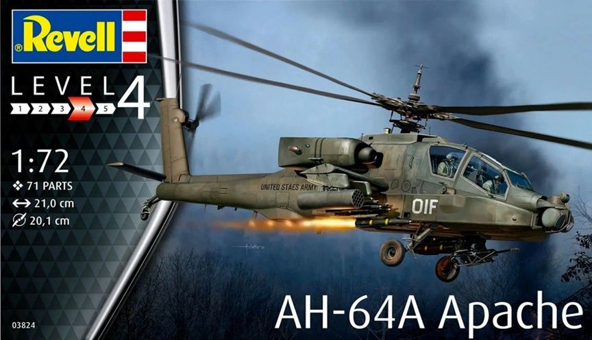 Revell Germany 1/72 AH-64A Apache 03824