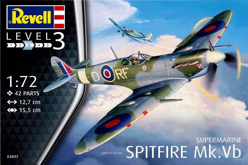 Revell Germany 1/72 Supermarine Spitfire Mk.Vb 03897