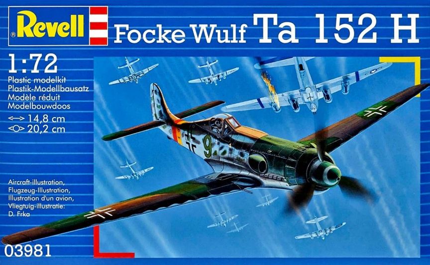 Revell Germany 1/72 Focke Wulf Ta 152 H 03981