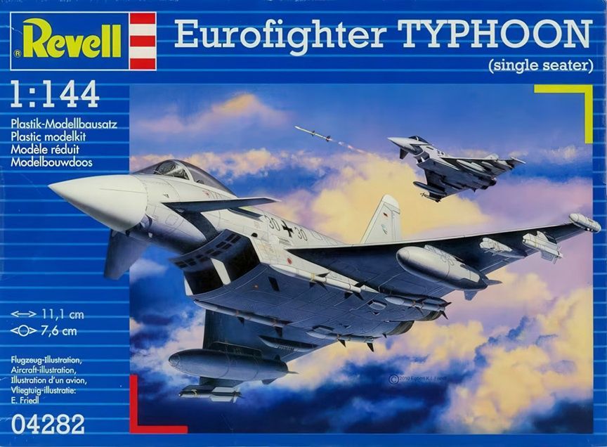 Revell Germany 1/144 Eurofighter Typhoon (Single-Seater) 04282