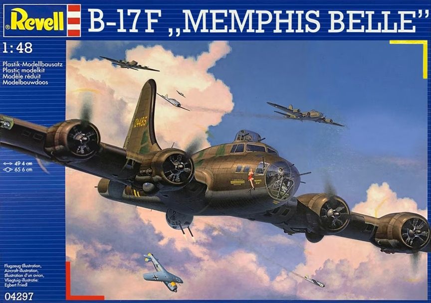 Revell Germany 1/48 B-17F "Memphis Belle" 04297