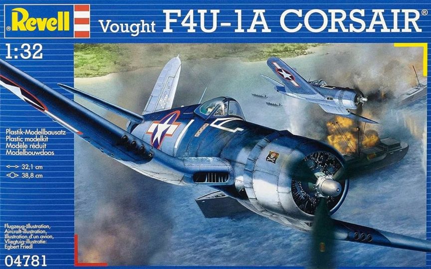 Revell Germany 1/32 Vought F4U-1A Corsair 04781