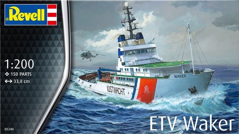 Revell Germany 1/200 ETV Waker Netherlands Coast Guard Emergency Towing Vessel 05240