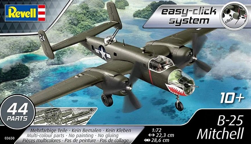 Revell Germany 1/72 B-25 Mitchell (Easy-Click System) 03650