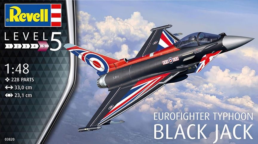 Revell Germany 1/48 Eurofighter Typhoon Black Jack 03820